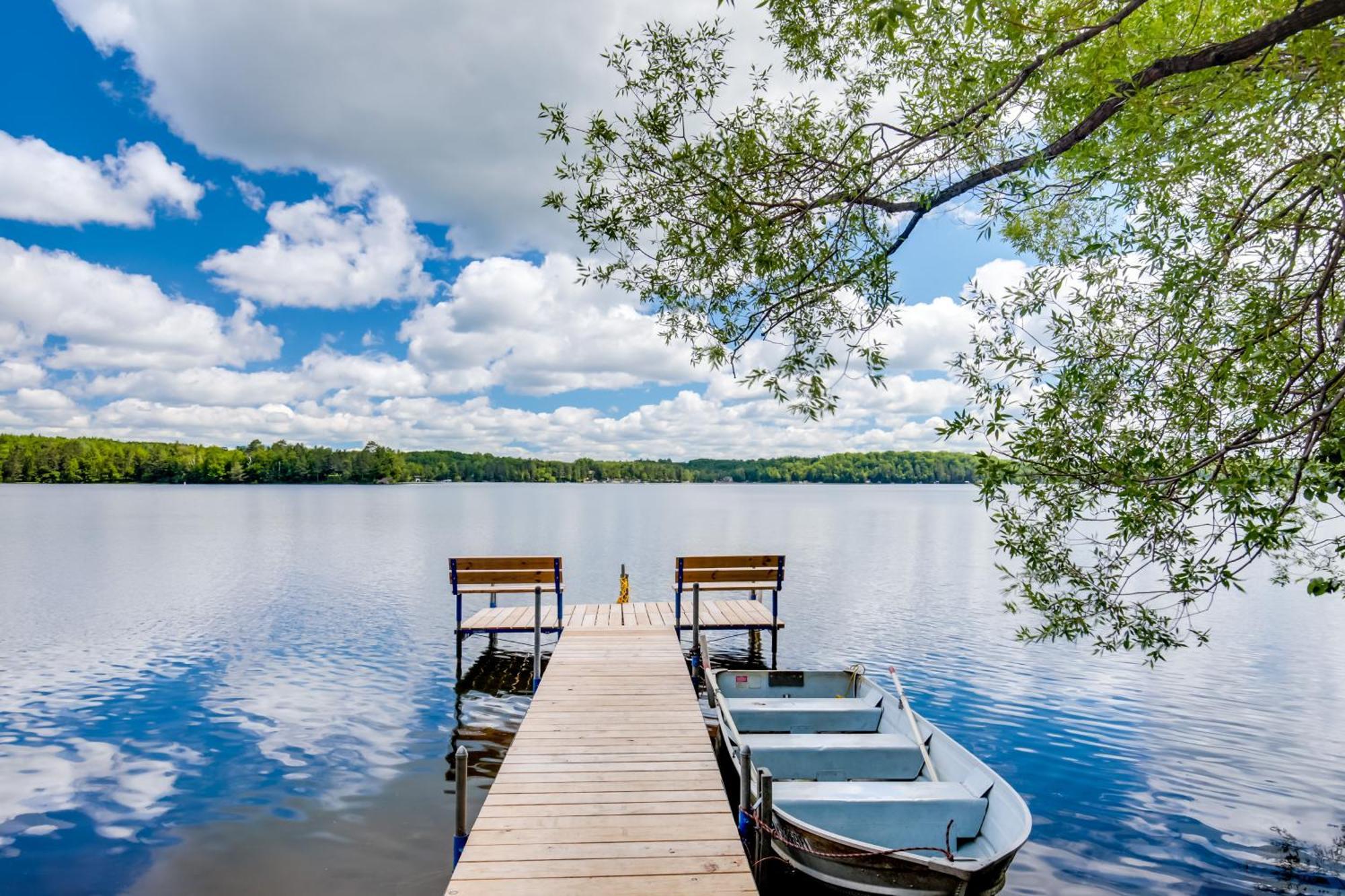 Oneida County Cabin With Private Dock And Rowboat! Villa Harshaw Exterior foto