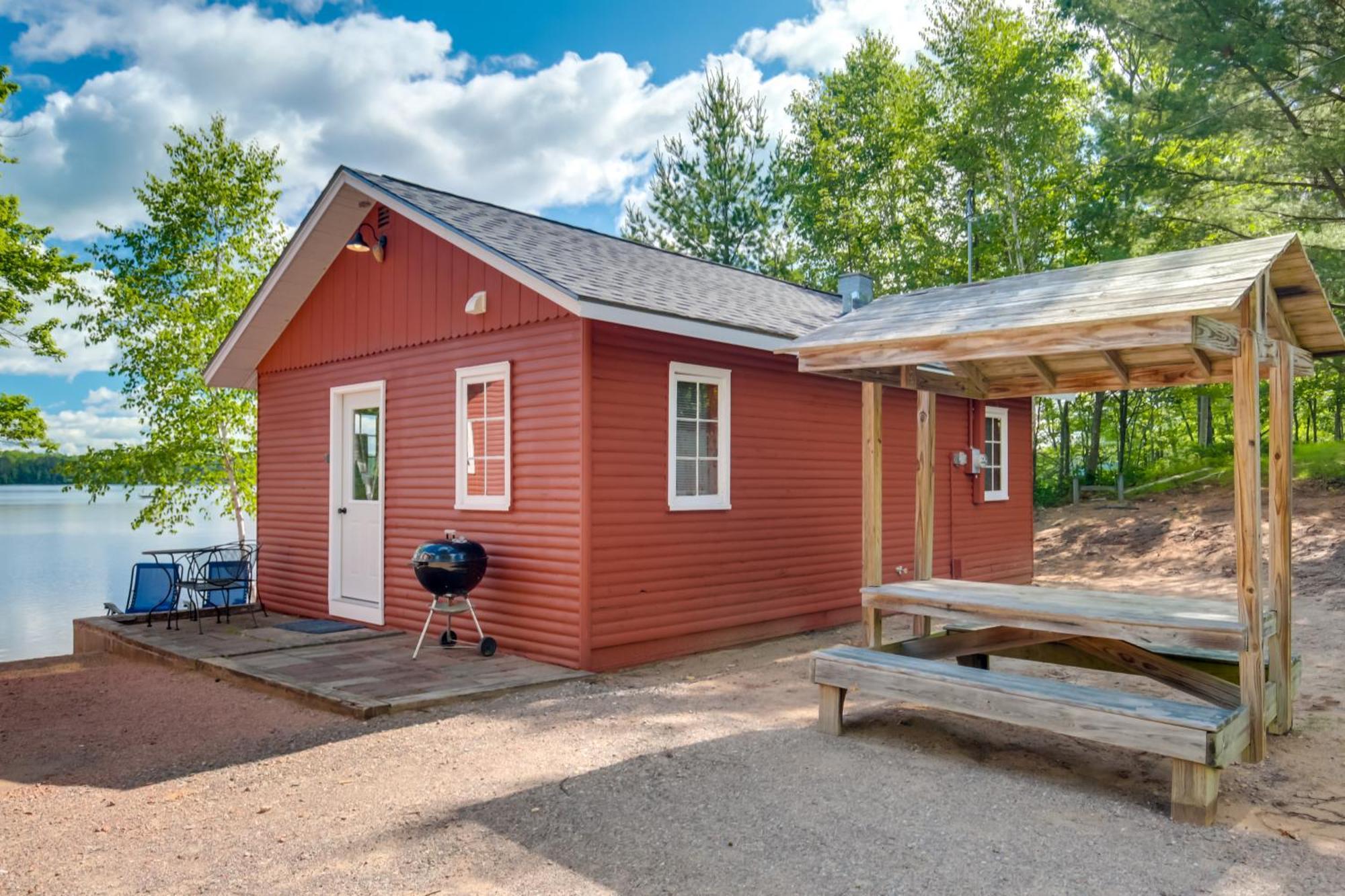 Oneida County Cabin With Private Dock And Rowboat! Villa Harshaw Exterior foto